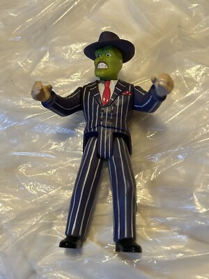 THE MASK VINTAGE ACTION FIGU　4点セット Vintage Hasbro 1994 The Mask Quick Draw Pinstrip Stripe Gangster