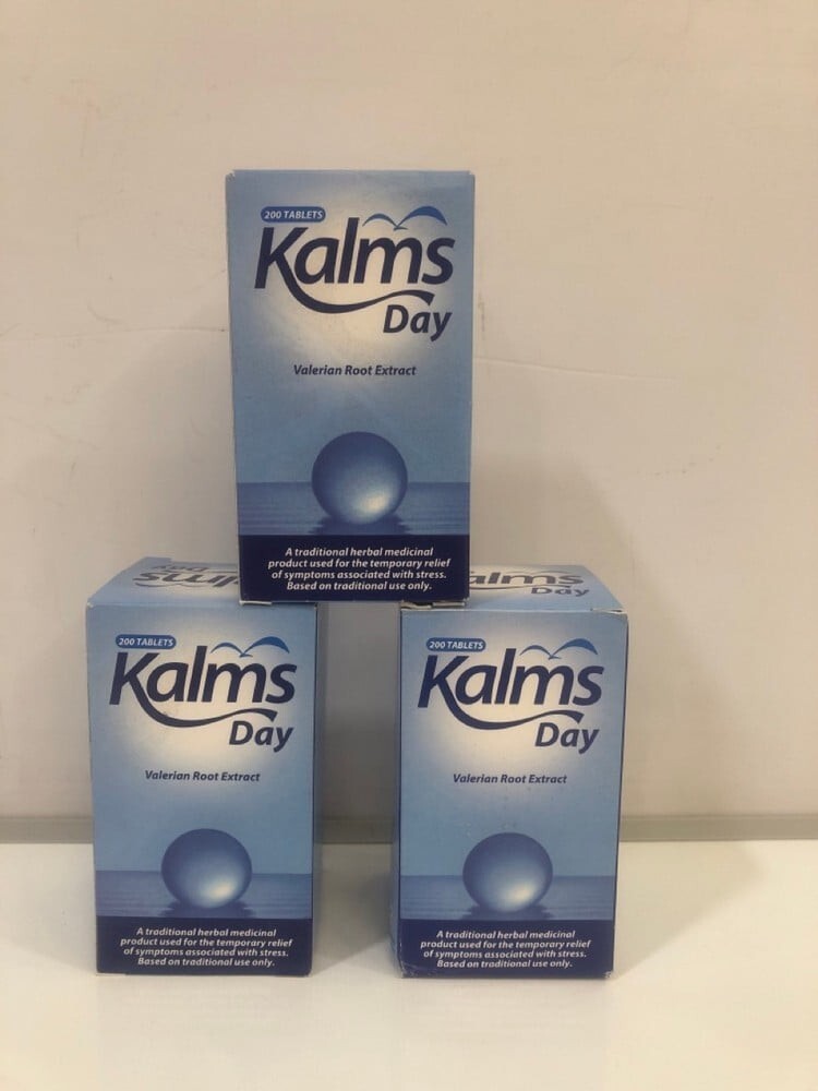 3 x Kalms Day 200 Tablets Natural Stress Relief Tablets eBay