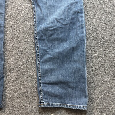 Carhartt Jeans Men 42x30 Blue Relaxed Fit Workwear Western Rancher