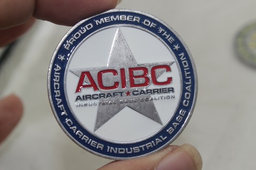U.S. Navy Fleet Aircraft Carriers Challenge Coin - Picture 2 of 3