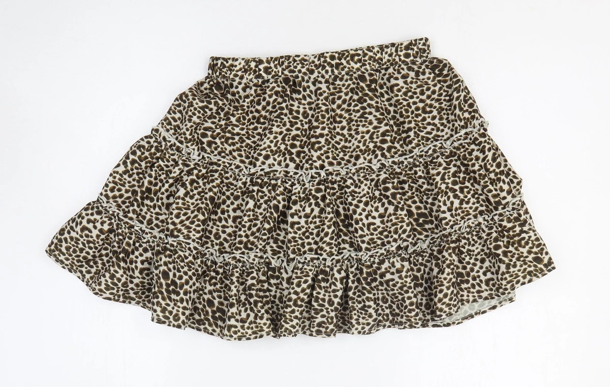 Leopard top skirt ebay