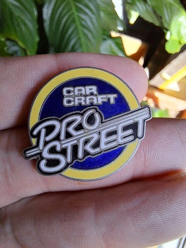Car Craft Pro Syreet Magazine Logo In Blue Enamel Pin - - Automotive - Picture 3 of 3