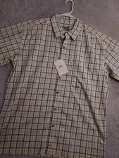 NEW Drake Shirt Mens Large Yellow Early Season Technology Lightweight Hunting L