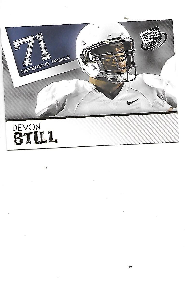 Devon Still 2012 Press Pass Football RC #44 Gold Ink Variant  Penn State Lions