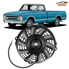 For 1984 Chevrolet Chevette Electric Radiator Condenser Cooling Fan Assembly