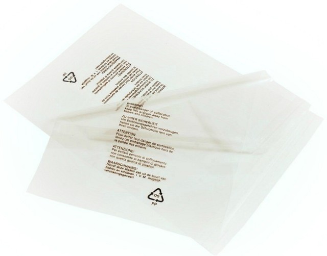 100 SELF SEAL CLEAR POLYPROPYLENE BAGS, 12"X15", GARMENT BAGS eBay