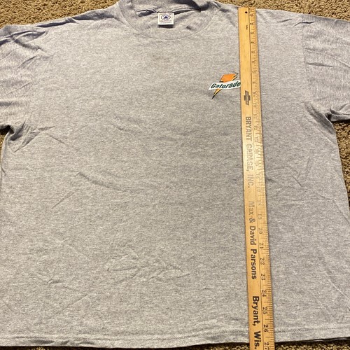 VTG Gatorade NBA T-Shirt Double-Sided Graphic Mens XL 90s Basketball Bolt EUC - Picture 6 of 8