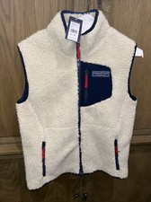 NWT Boys Vineyard Vines Sherpa Vest XL 18 Beige Stone New With Tags