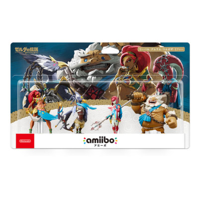 NEW The Legend of Zelda Amiibo Four Heroes Set Revali / Daruk