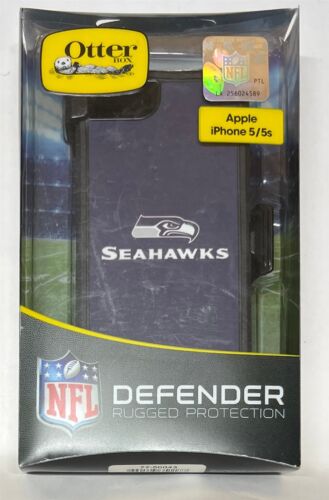 Otterbox Defender Case for iPhone 5S/5/SE 1st Gen, SEAHAWKS - Picture 3 of 3