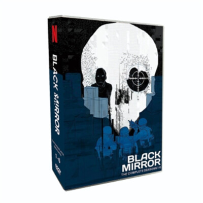 New Box Set Black Mirror Season 1-6 DVD 12-Disc English
