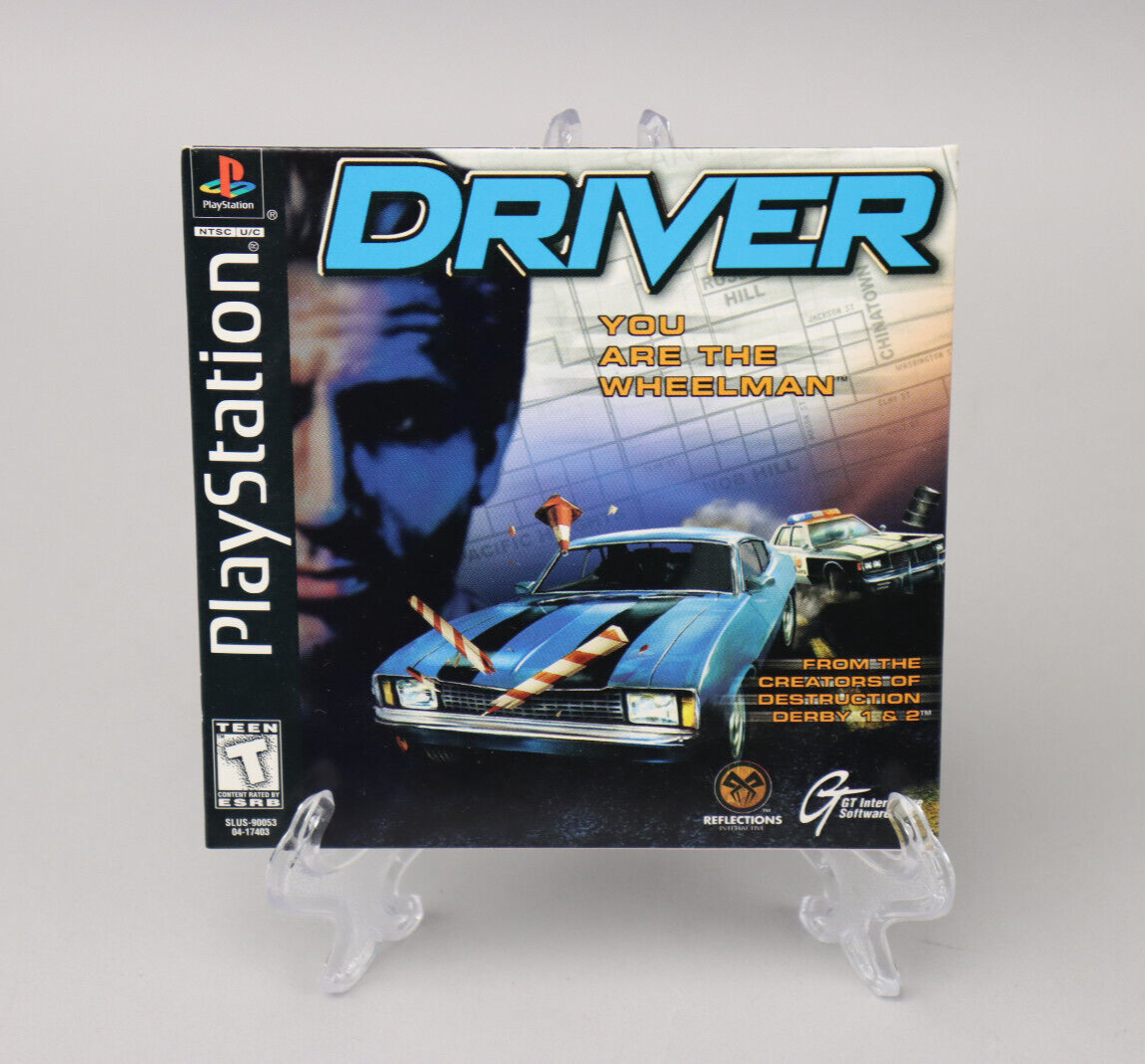 Driver Demo CD Sony PlayStation 1 PS1 PSX GT Interactive Promo