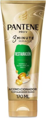 Pantene 3 Minute Miracle Conditioner, Daily Use, Argan Oil, 170ml