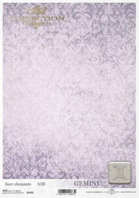 Reispapier-Motiv Strohseide-Decoupage-Serviettentechnik-Vintage-Shabby-R1432