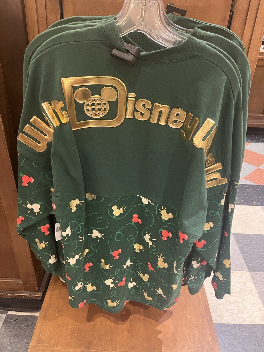 2024 Disney Parks Mickey Christmas Lights Spirit Jersey WDW 2024 Disney Parks Mickey Christmas Lights Spirit Jersey WDW
