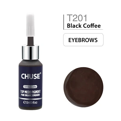CHUSE Maquillaje Permanente Micro Pigmento Colores Microblading Tattoo Ink For Machine