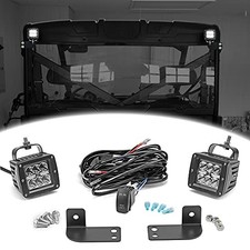 LED Light w/Wiring Mount Bracket LED w/Wiring kit Rear Roll Cage Mount Bracket