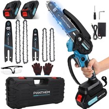 MINI LOG/BRANCH CUTTER 2-1 CORDLESS POLE SAW AND MINI SAW 21V 2 X4.0 BATTERIES