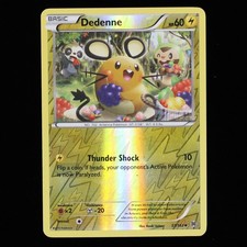Pokémon TCG Dedenne 57/162 XY BREAKthrough Uncommon Reverse Holo 2015