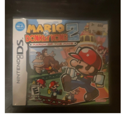 Nintendo Mario vs. Donkey Kong 2 March of the Minis DS NTSC-U/C Puzzle Manual