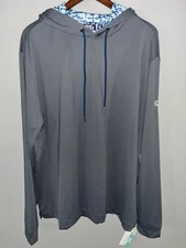 NWT Inward Half Performance Stretch Golf Hoodie MCA Indiana Logo Mens XL