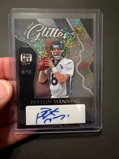 2024 LEAF Pro Set Pure All That Glitters Peyton Manning Auto /10 Broncos 🔥🔥