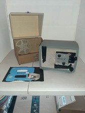 Kodak Brownie 8mm Movie Projector with Case and Reel/ Untested