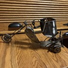 Handmade Welded Metal Sculpture Of A Motorcycle — photo 1