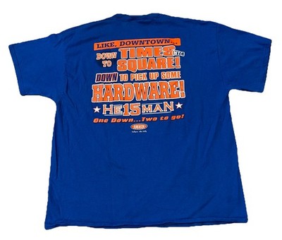 Vintage Y2K Florida Gators Football Tim Tebow Heisman Smack Talk Blue T-Shirt XL