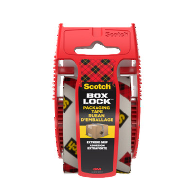 638060856406 Taśma pakowa Scotch  Box Lock  195-EF, 48 mm x 20,3 m, 1 rolka z po