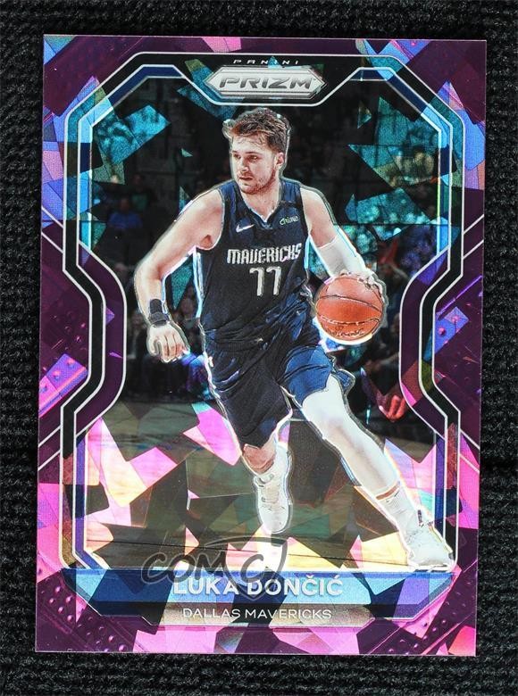 2020-21 Panini Prizm Purple Ice Prizm 94/175 Luka Doncic #32 e0h