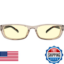 GUNNAR Womens Computer Glasses - Elin Rose Tortoise Amber Lens - Blue Light Bloc