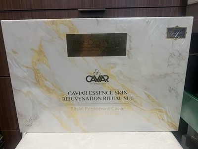True-OrgaNica Caviar Extract Skin Care Set Hydrating Moisturizer Firming