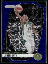 2024 Panini Prizm WNBA #49 Jewell Loyd Blue Velocity Prizms
