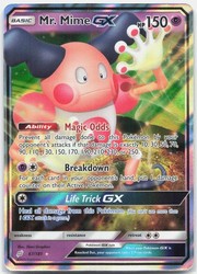 Mr. Mime GX 67/181 Team Up Holo Ultra Rare