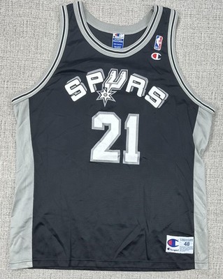 AWESOME BOY DUNCAN 21 ユニフォーム XL San Antonio Spurs Jersey Mens XL NBA Basketball Tim Duncan 21