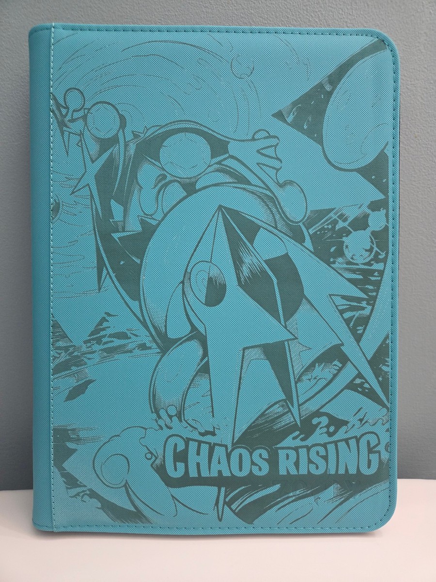 Chaos Rising Greninja 9 Pocket Trading card Binder - Pokemon