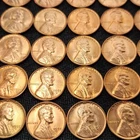 1955 S Uncirculated Wheat Cents, Full Roll 50 UNC Coins 1c Penny - ZL-1055