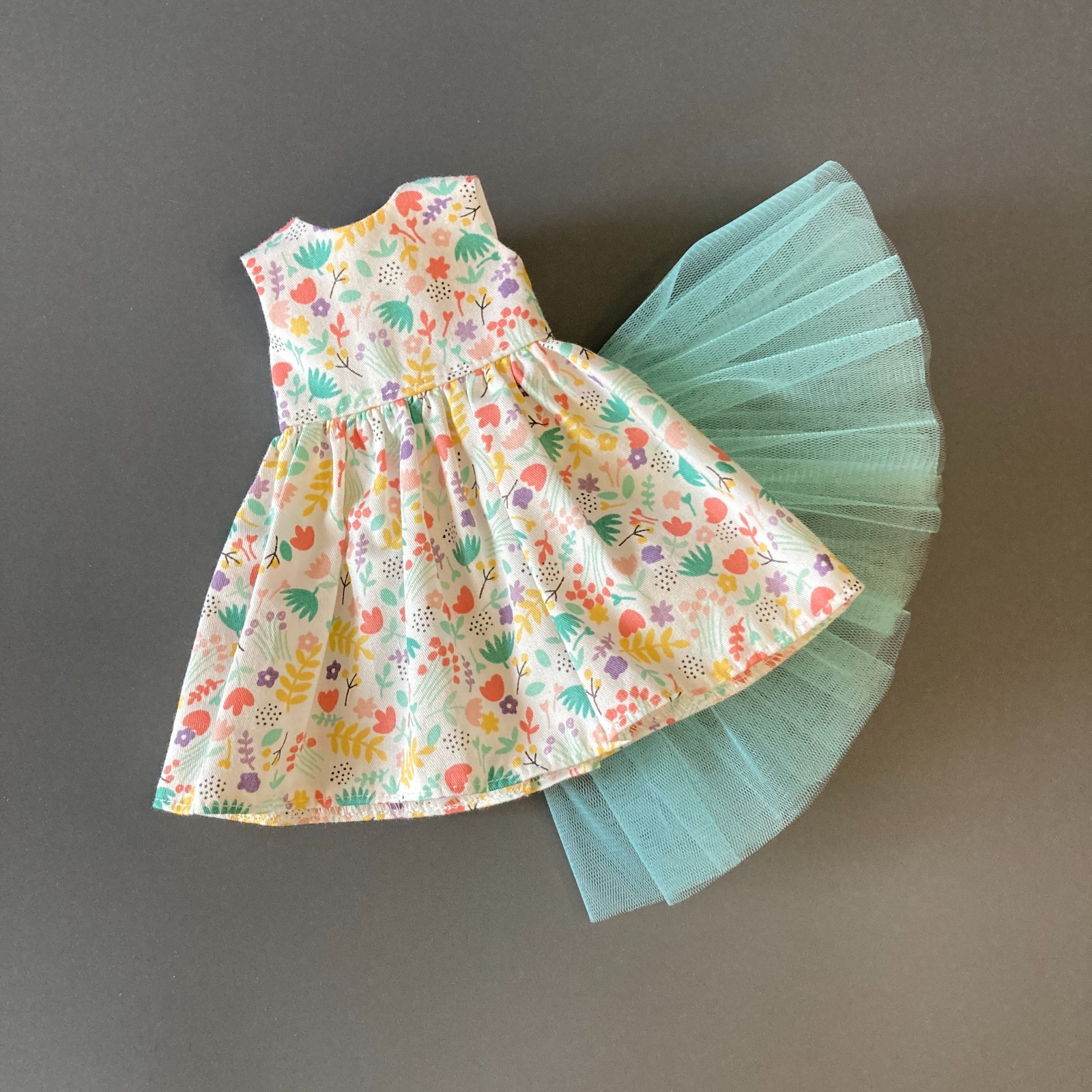 Doll clothes dress and tutu petticoat for 13-14 inches Paola Reina dolls
