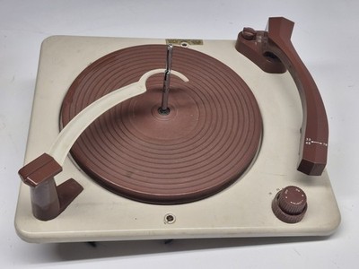 Vintage Silvertone 4 Speed Turntable Out Of Portable All In One