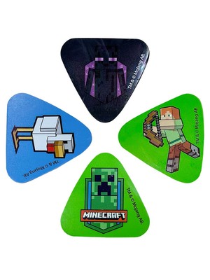 Minecraft Radiergummi Set