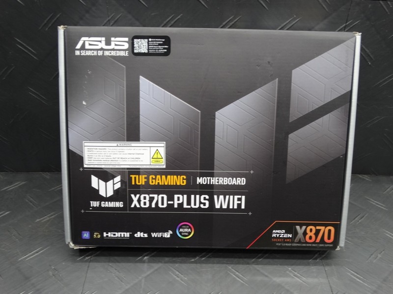 ASUS TUF Gaming X870-PLUS WIFI - AMD X870 ATX Motherboard - DDR5 - Wi-Fi 7
