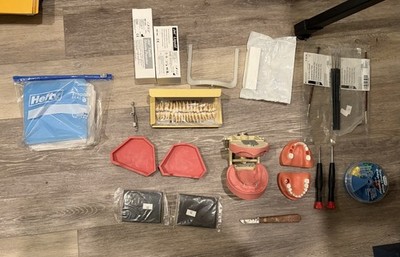 Assorted Dental Student/Clinical Materials - CHEAP NEED GONE ASAP
