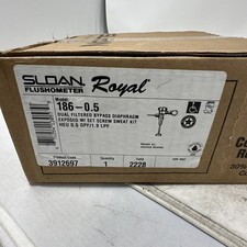 Sloan Royal, Model 186-0.5, 3912697, Chrome, ...