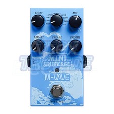 M-VAVE Mini Universe Digital Reverb Pedal 9 R...