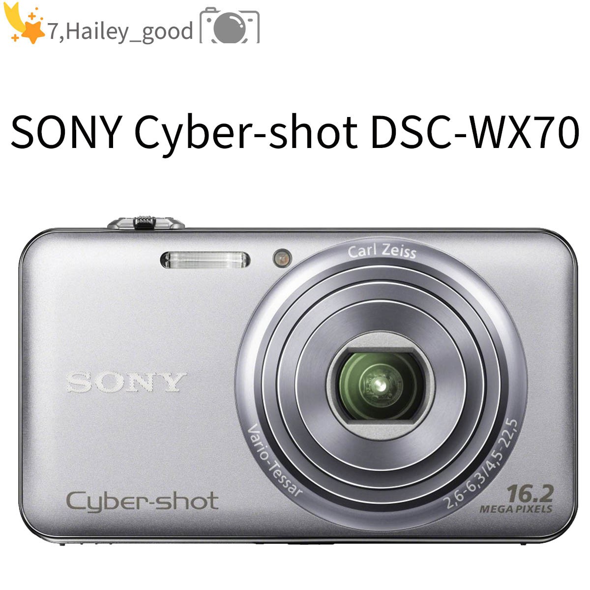 SONY ソニー Cyber-shot DSC-WX70 Silver SONY Cyber-shot DSC-WX70 16.2MP 5x Optical zoom Digital Camera