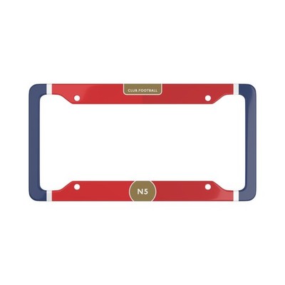 N5 License Plate Frame for Arsenal FC Fans -- Iconic Club Colors