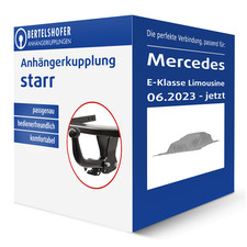 G.D.W. Anhängerkupplung starr für MERCEDES E-Klasse Limousine Typ W214 AHK