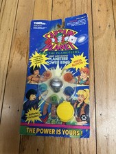VTG 1991 Tiger Toys Captain Planet Planteers Power Ring Cosplay Light sound NEW