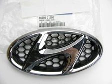 New OEM Front Bumper Grille *H*  Emblem Badge For 2015-2017 Sonata 86300C1200